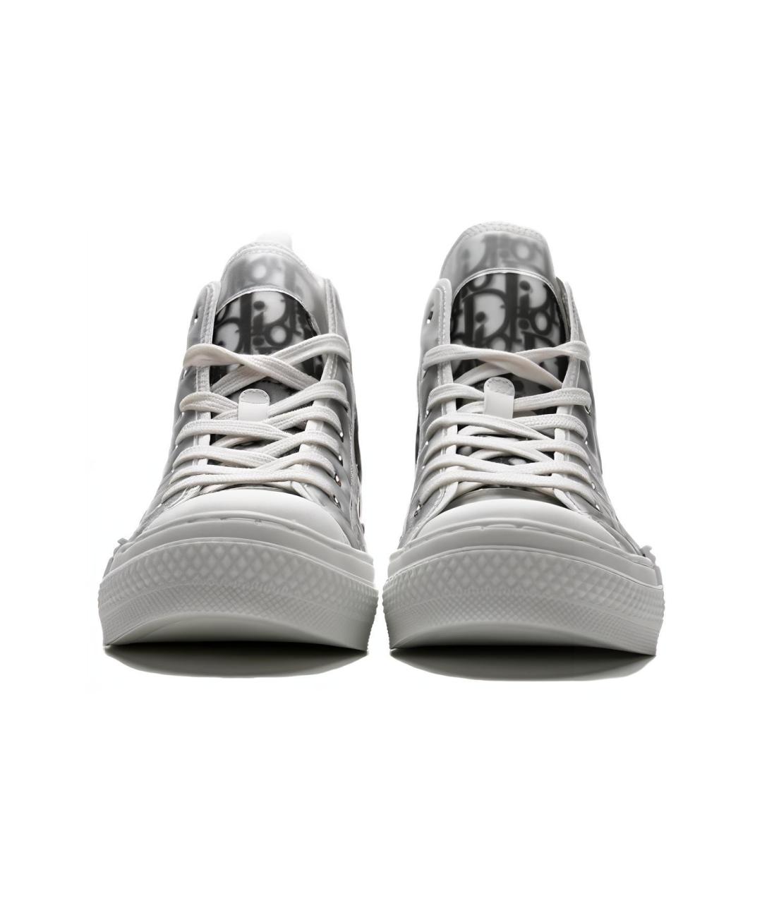 CHRISTIAN DIOR Серые кеды, фото 3