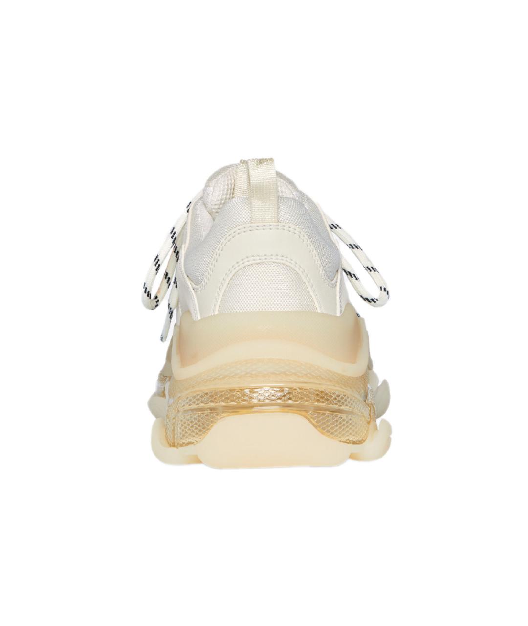 BALENCIAGA Бежевые кроссовки, фото 5
