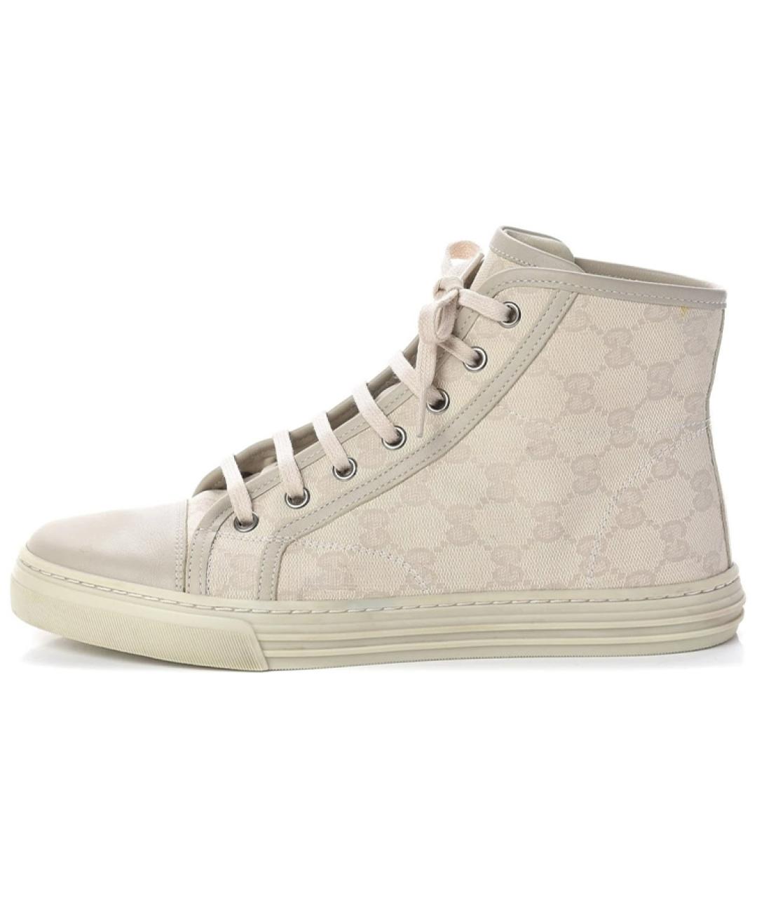 GUCCI Бежевые кеды, фото 2