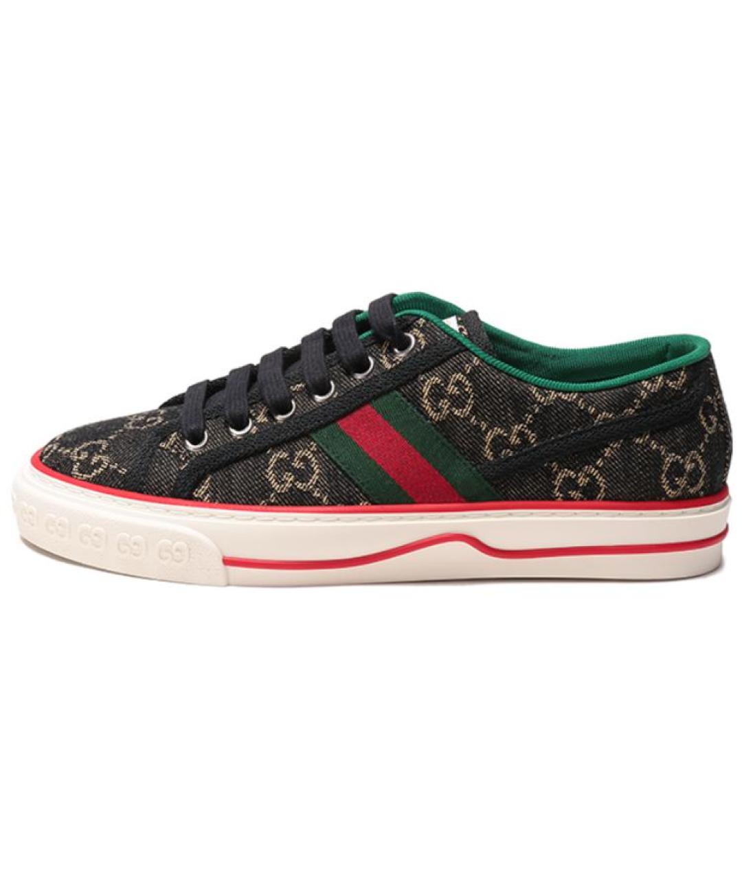 GUCCI Черные кроссовки, фото 2
