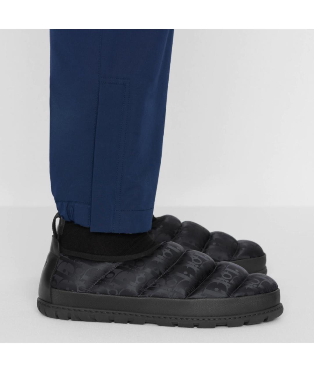 CHRISTIAN DIOR Черные слипоны, фото 7