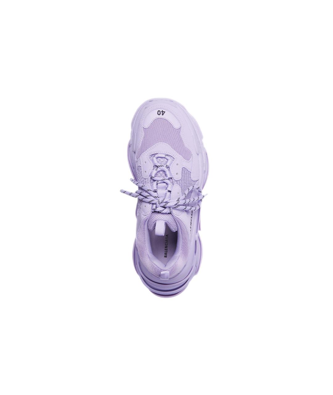 BALENCIAGA Фиолетовые кроссовки, фото 4