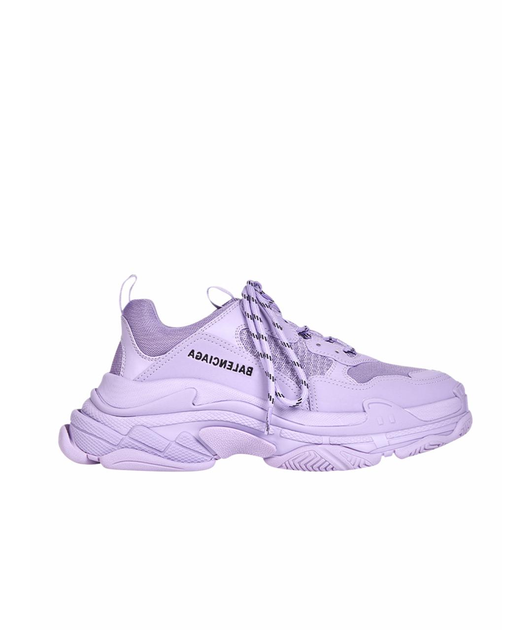 BALENCIAGA Фиолетовые кроссовки, фото 1