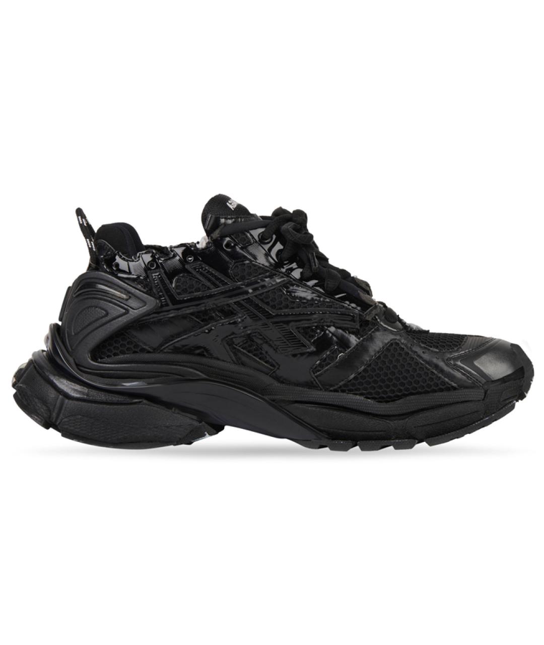 BALENCIAGA Черные низкие кроссовки / кеды, фото 2