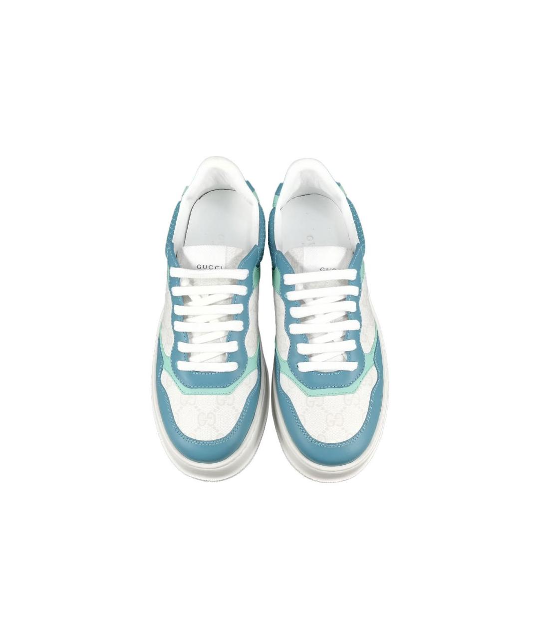 GUCCI Кожаные кеды, фото 4