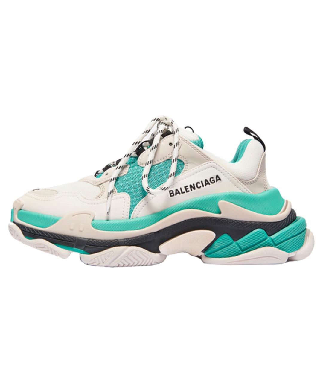 BALENCIAGA Белые кроссовки, фото 6