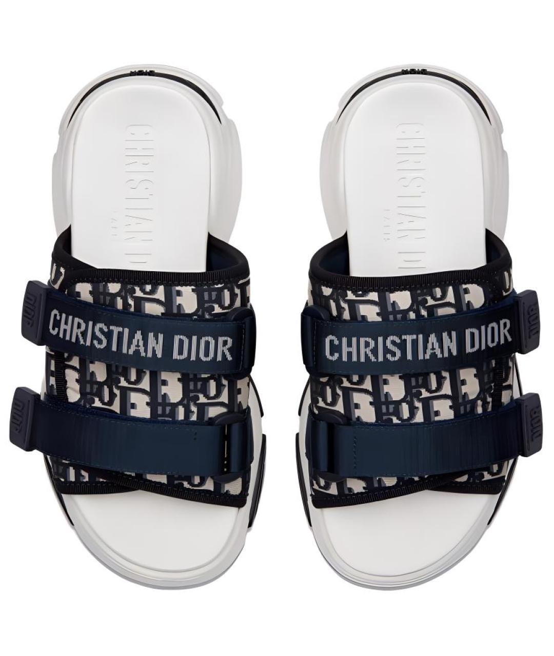 CHRISTIAN DIOR Шлепанцы, фото 4