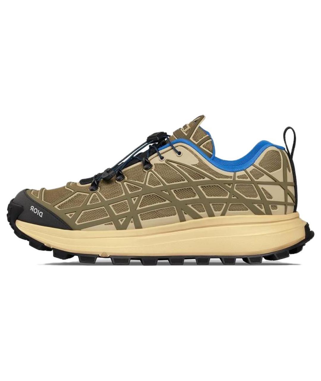 CHRISTIAN DIOR Хаки низкие кроссовки / кеды, фото 2