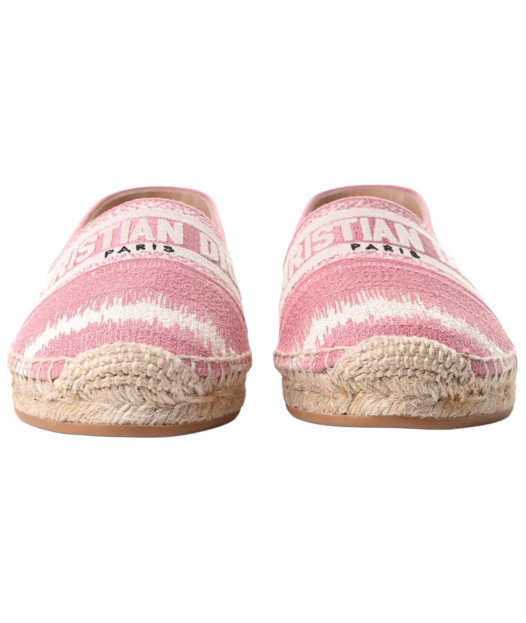 CHRISTIAN DIOR Розовые эспадрильи, фото 5