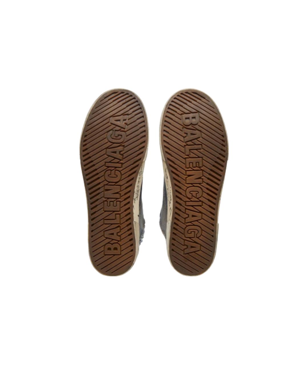 BALENCIAGA Синие мюли, фото 7
