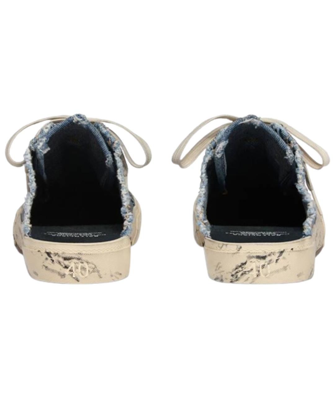 BALENCIAGA Синие мюли, фото 6