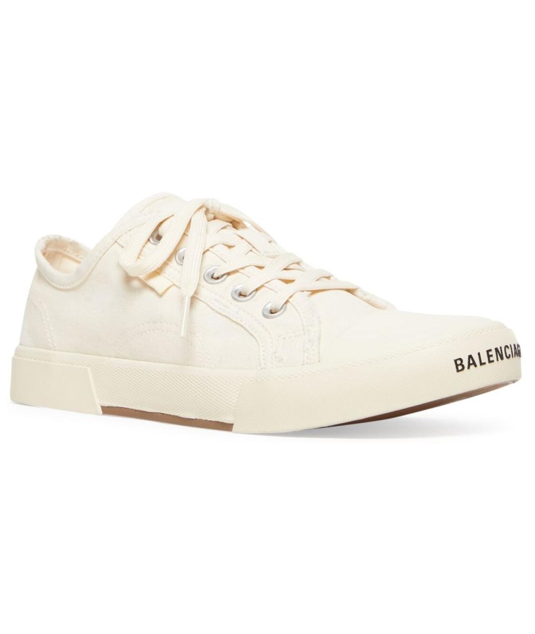 BALENCIAGA Белые кеды, фото 3