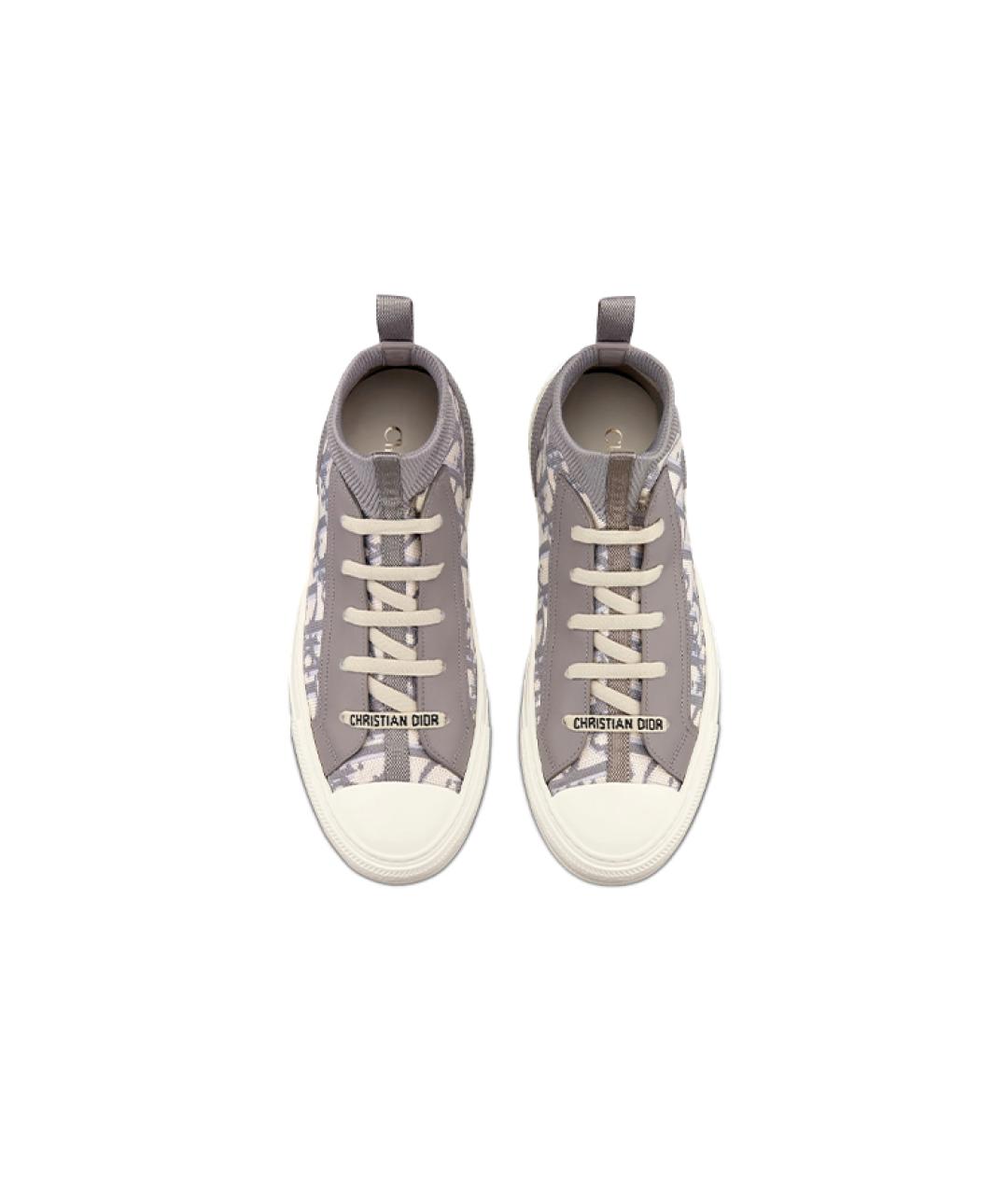 CHRISTIAN DIOR Мульти бархатные кроссовки, фото 5