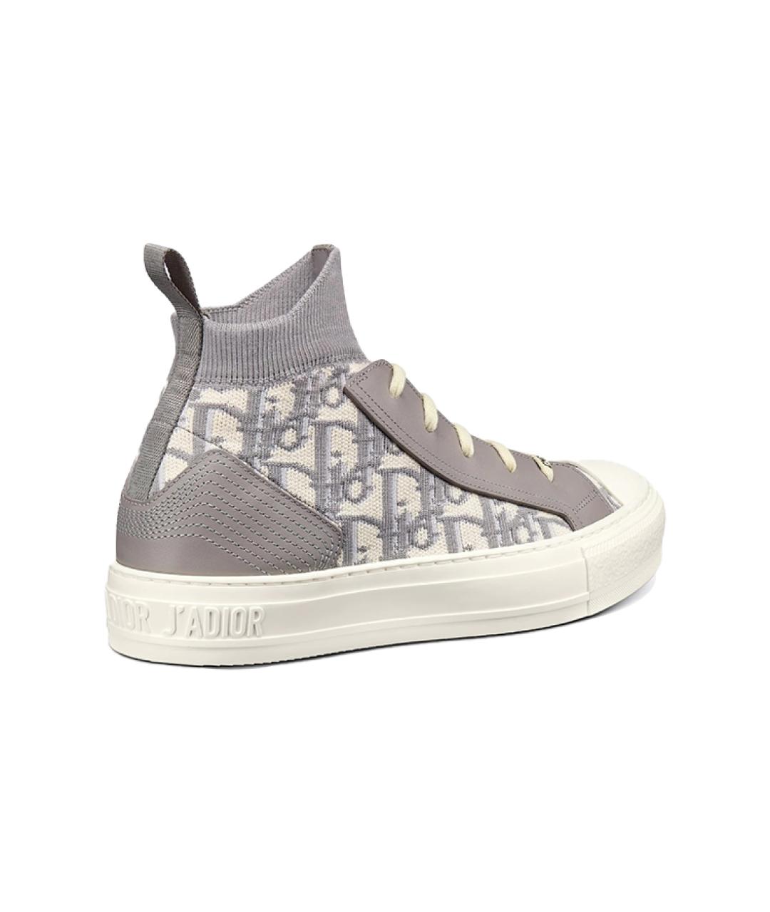 CHRISTIAN DIOR Мульти бархатные кроссовки, фото 4