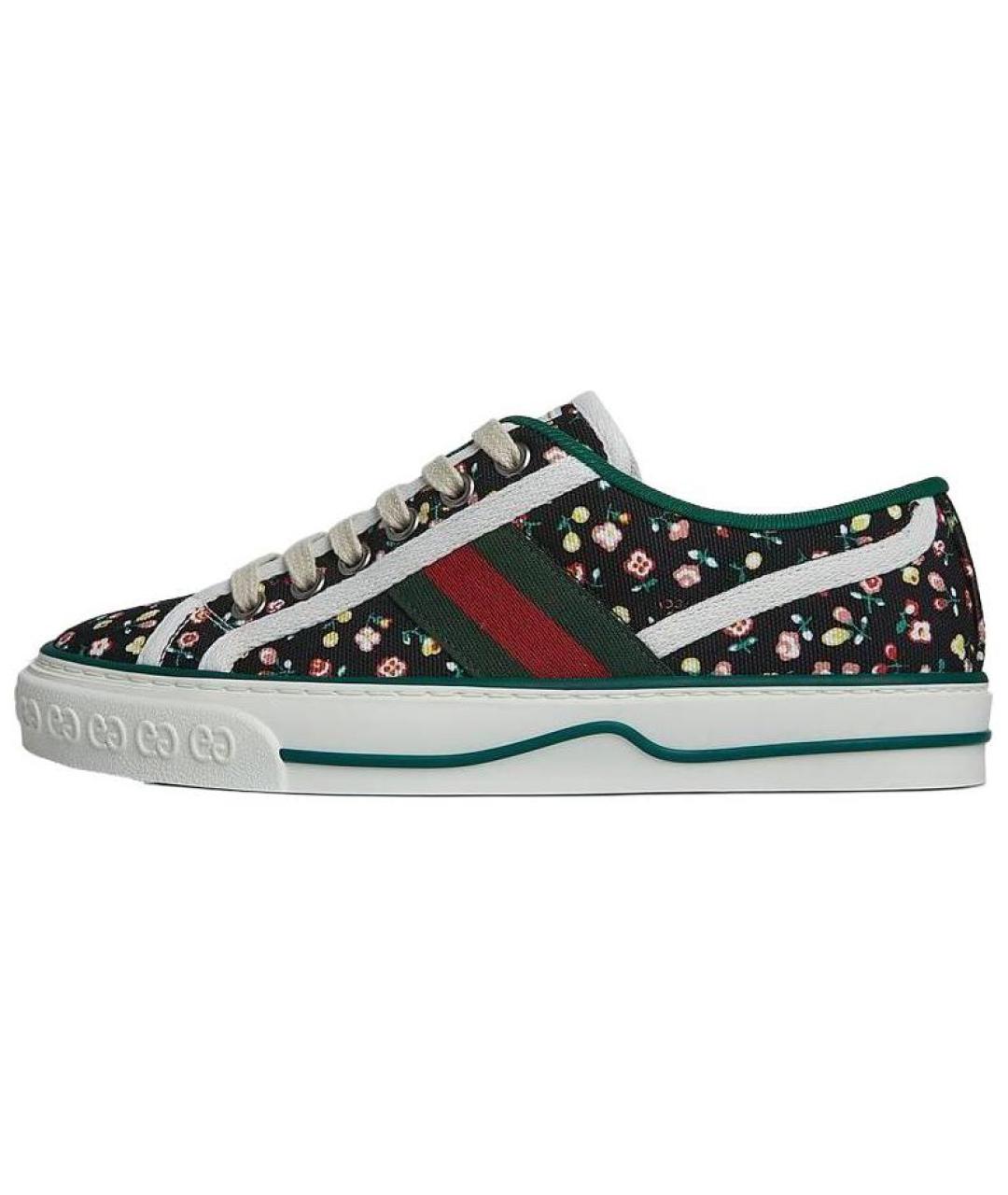 GUCCI Черные кеды, фото 6