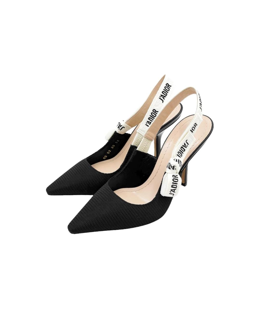 CHRISTIAN DIOR Черные туфли, фото 4