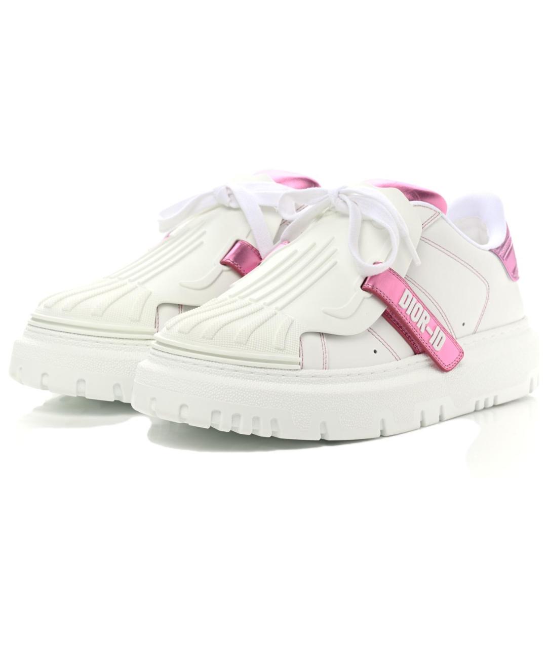 CHRISTIAN DIOR Кожаные кроссовки, фото 2