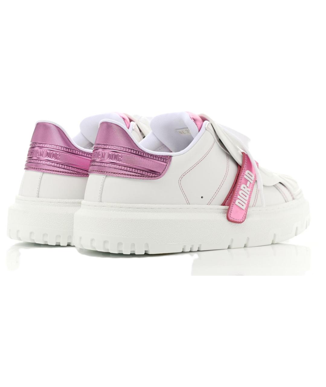 CHRISTIAN DIOR Кожаные кроссовки, фото 4