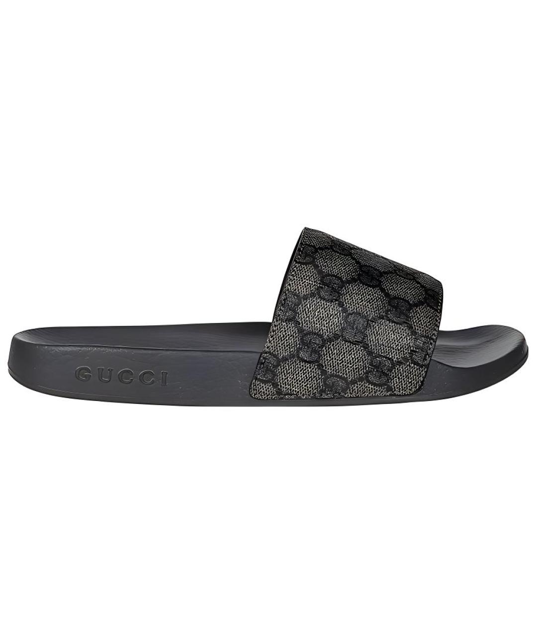 GUCCI Серые сандалии, фото 1