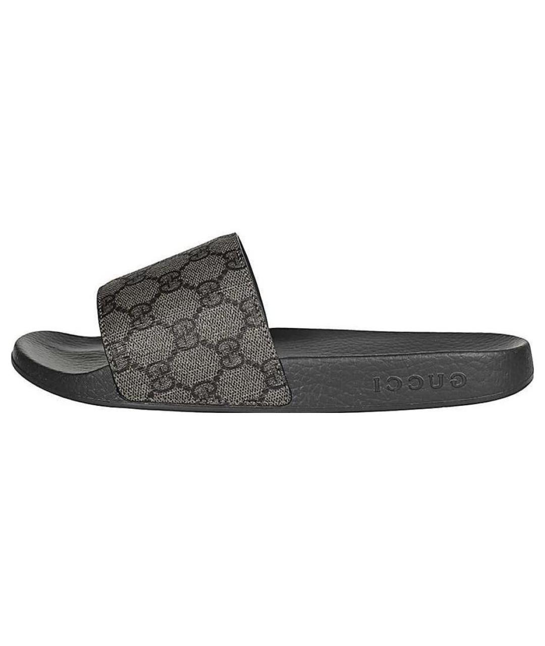 GUCCI Серые сандалии, фото 2