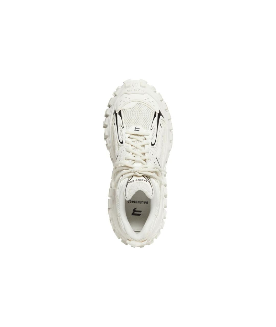 BALENCIAGA Белые кроссовки, фото 3