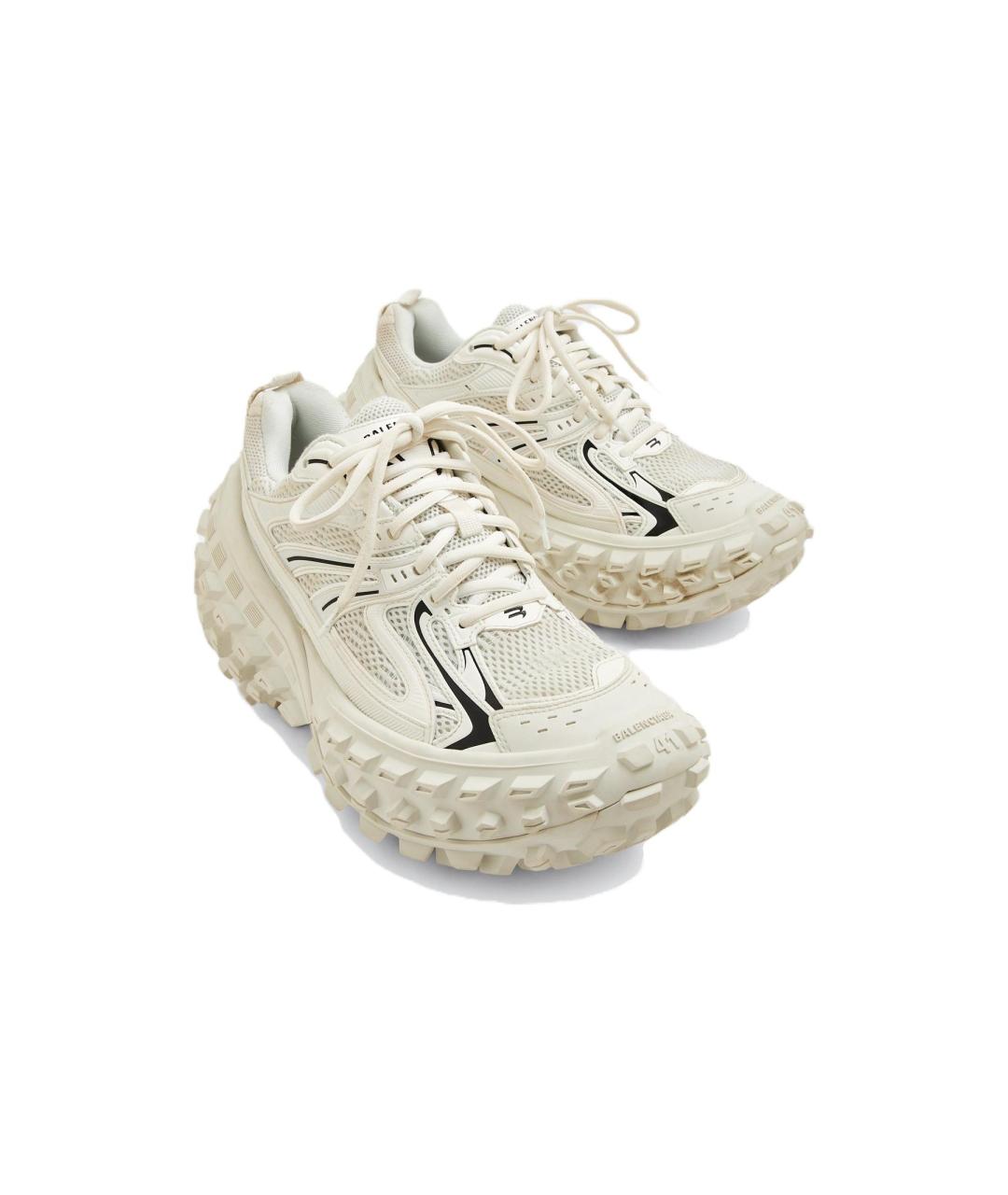 BALENCIAGA Белые кроссовки, фото 4