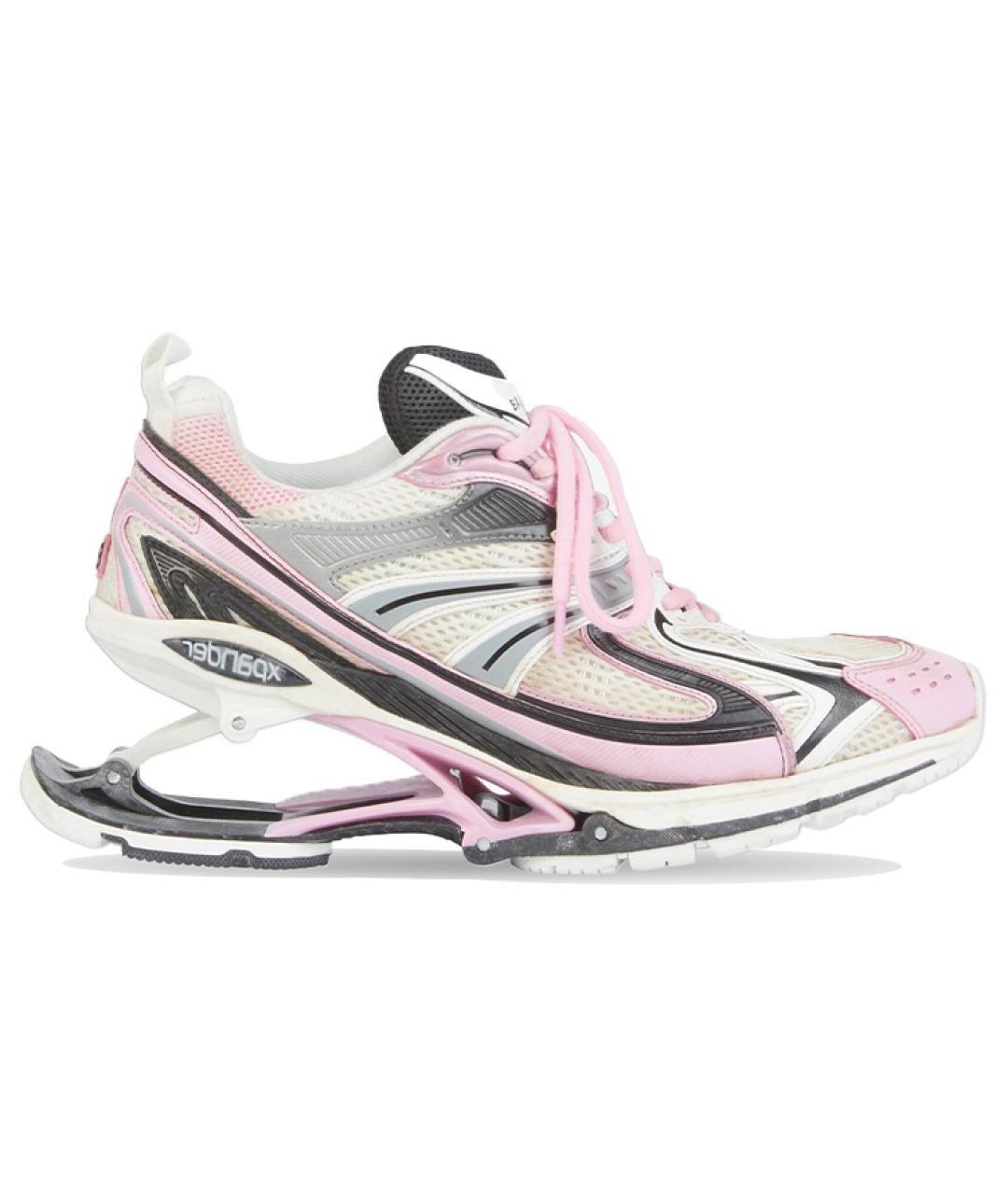 BALENCIAGA Розовые кроссовки, фото 1