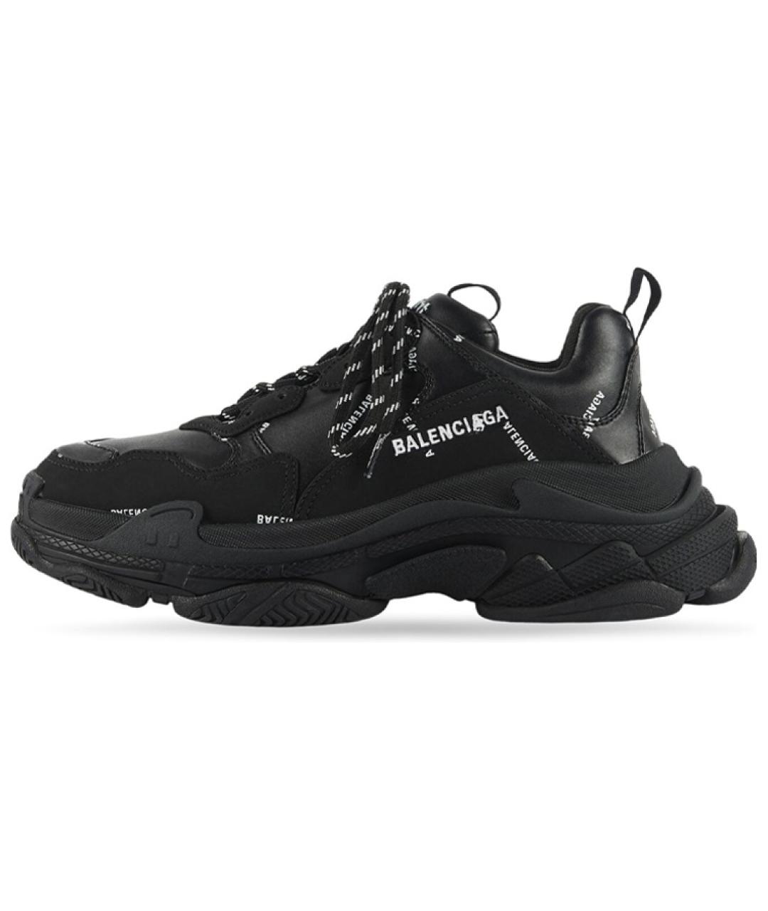 BALENCIAGA Черные кроссовки, фото 6