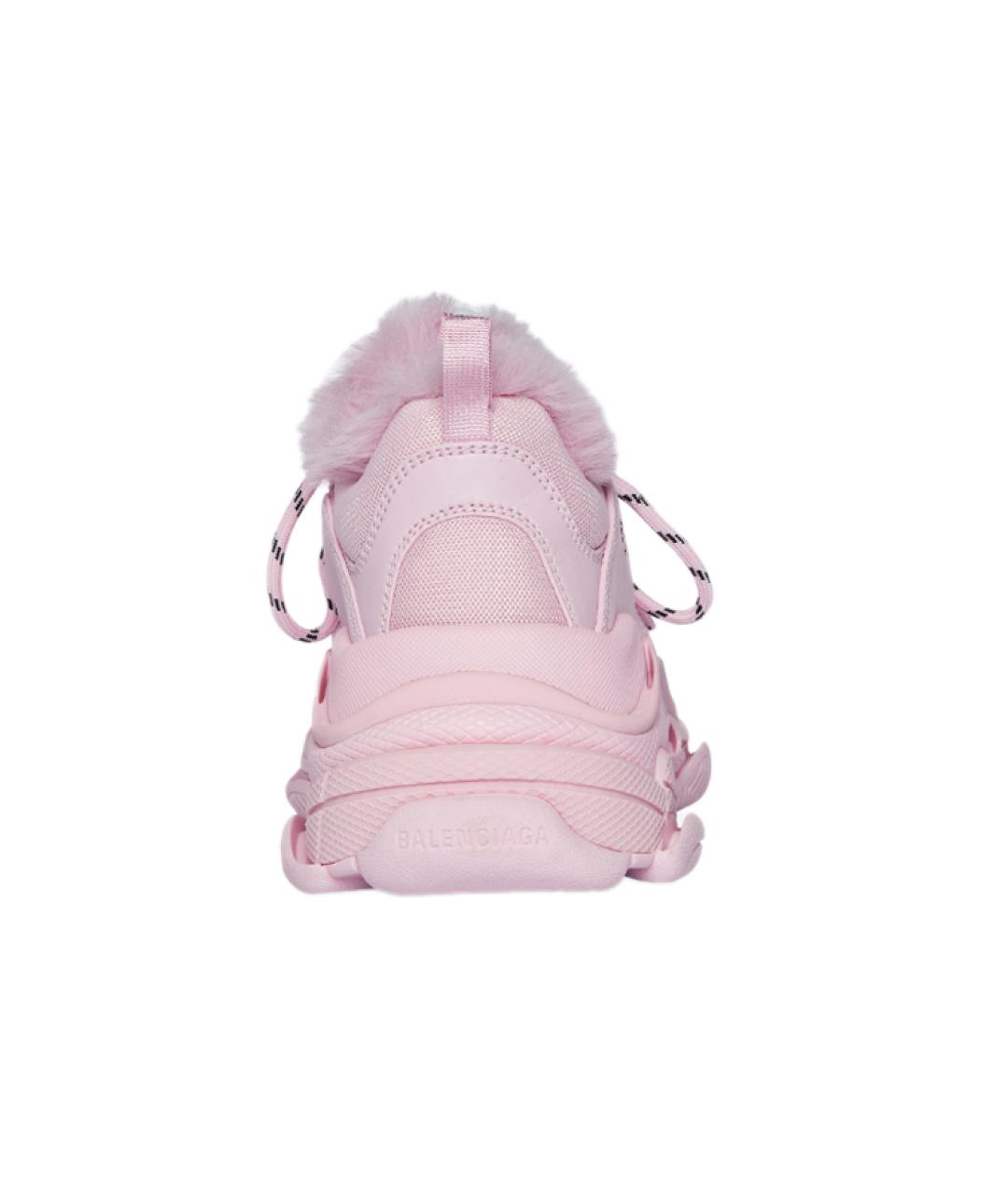 BALENCIAGA Розовые кроссовки, фото 5