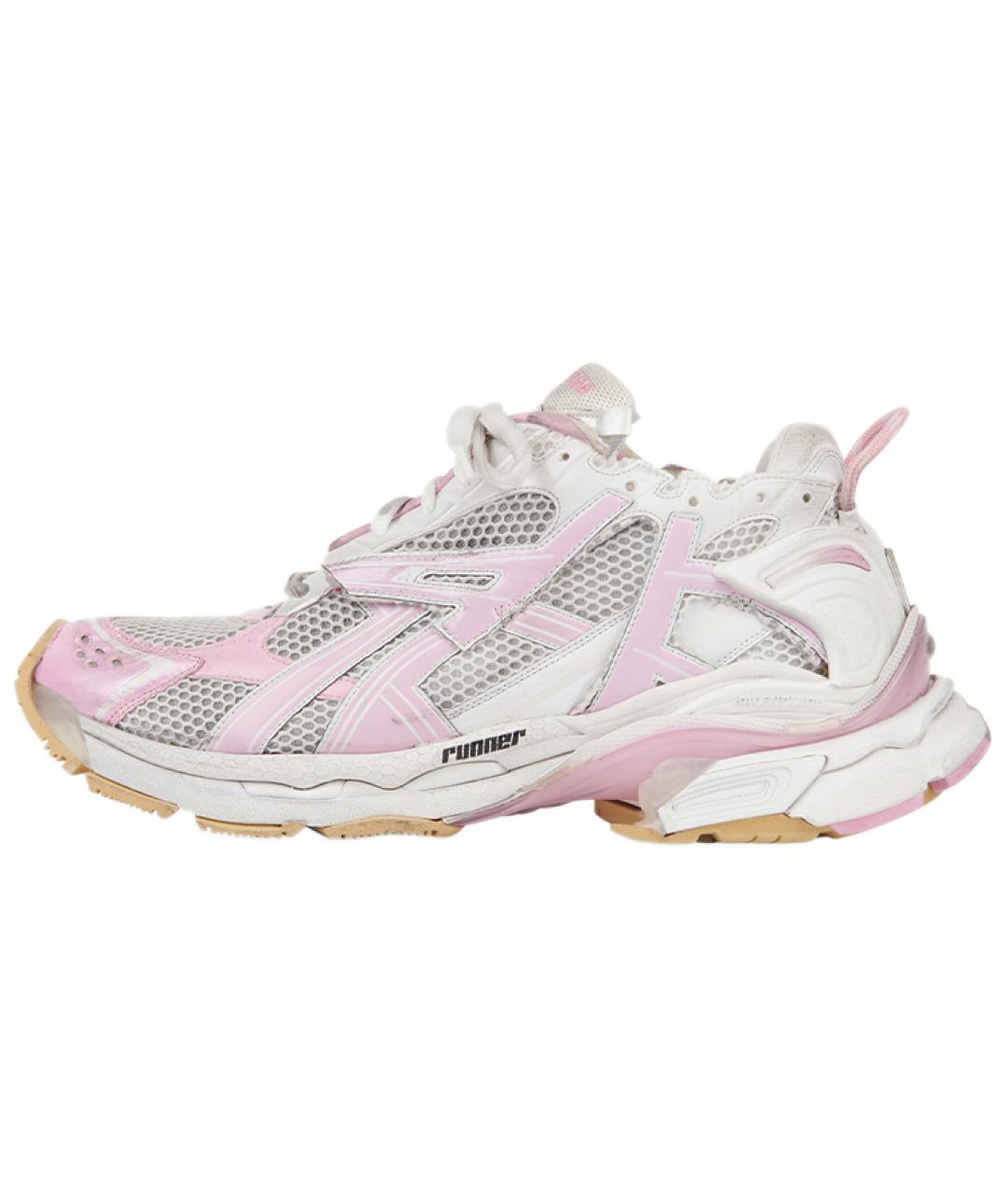 BALENCIAGA Розовые кроссовки, фото 7