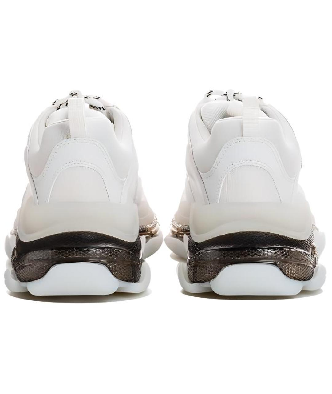 BALENCIAGA Белые низкие кроссовки / кеды, фото 5