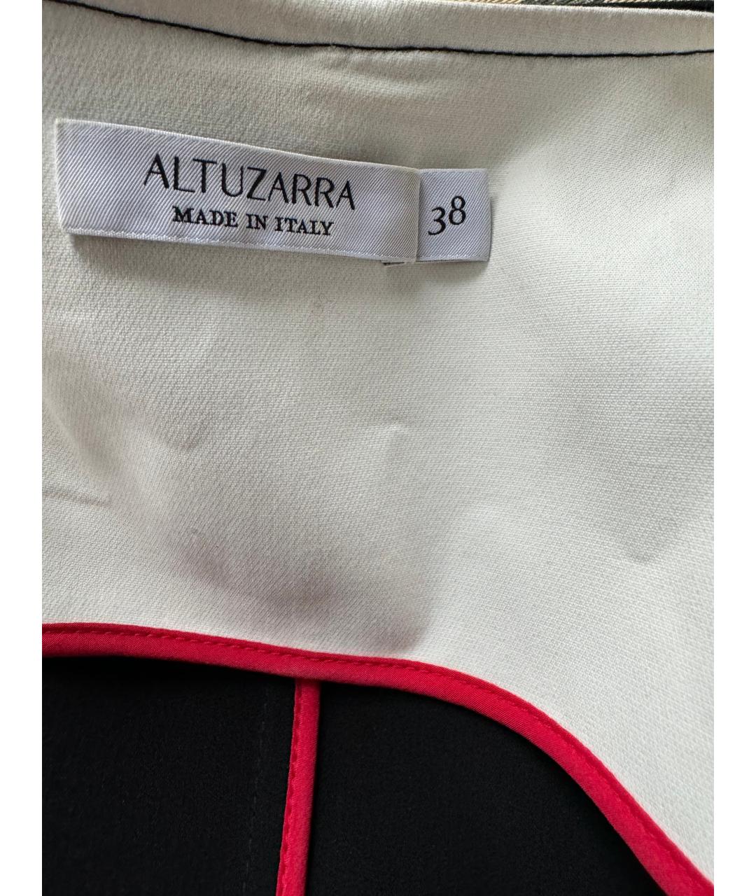 ALTUZARRA Черное полиэстеровое платье, фото 5