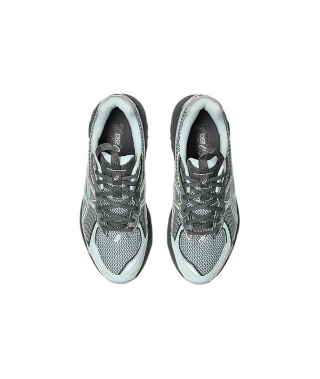 ASICS Зеленые кожаные низкие кроссовки / кеды, фото 4