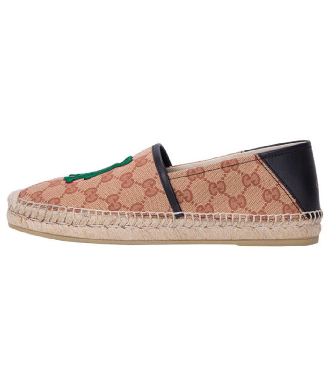 GUCCI Коричневые эспадрильи, фото 2
