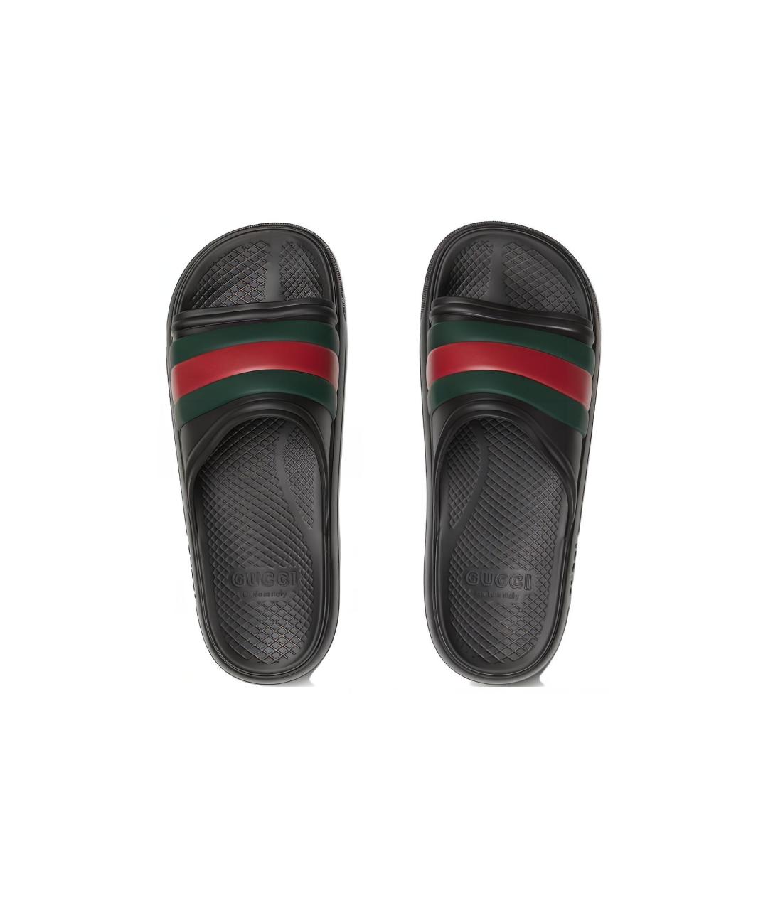 GUCCI Черные сандалии, фото 5