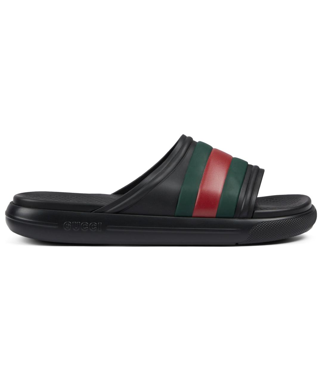 GUCCI Черные сандалии, фото 1