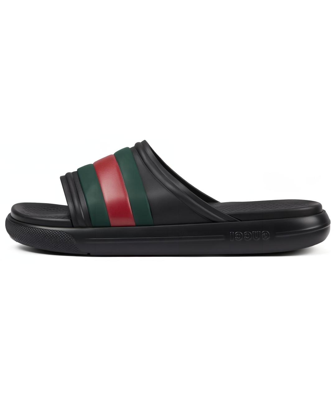 GUCCI Черные сандалии, фото 2