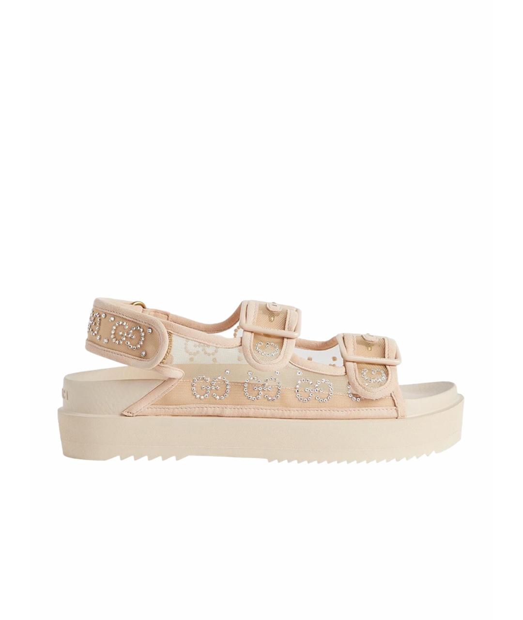 GUCCI Бархатные сандалии, фото 1