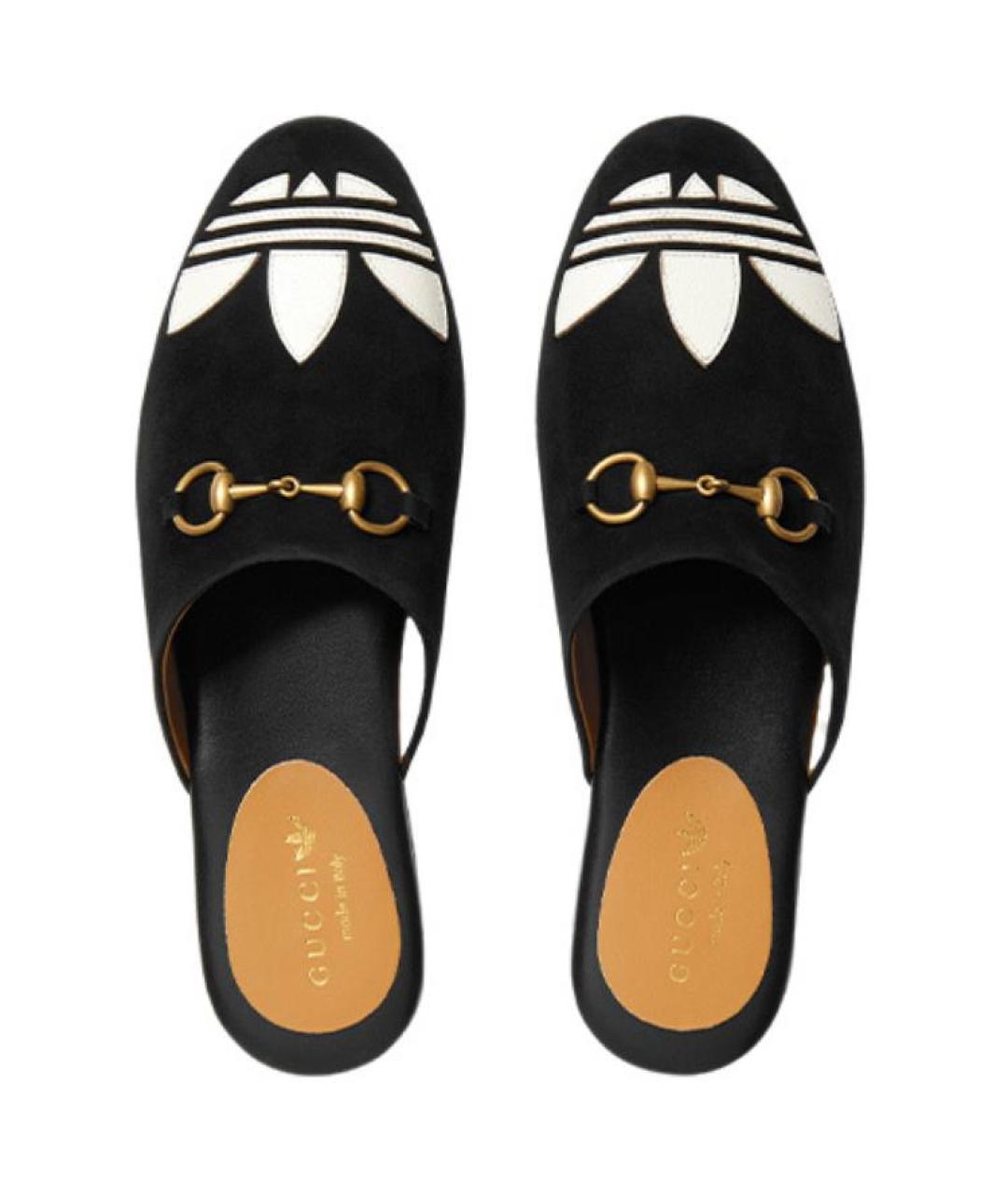 GUCCI Черные мюли, фото 4