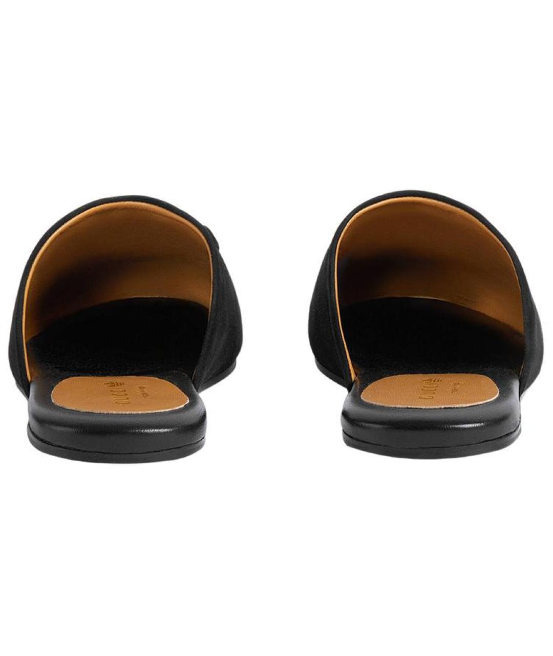 GUCCI Черные мюли, фото 5