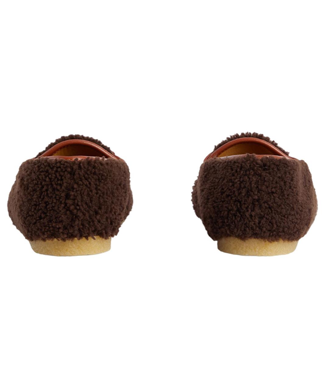 GUCCI Коричневые лоферы, фото 3