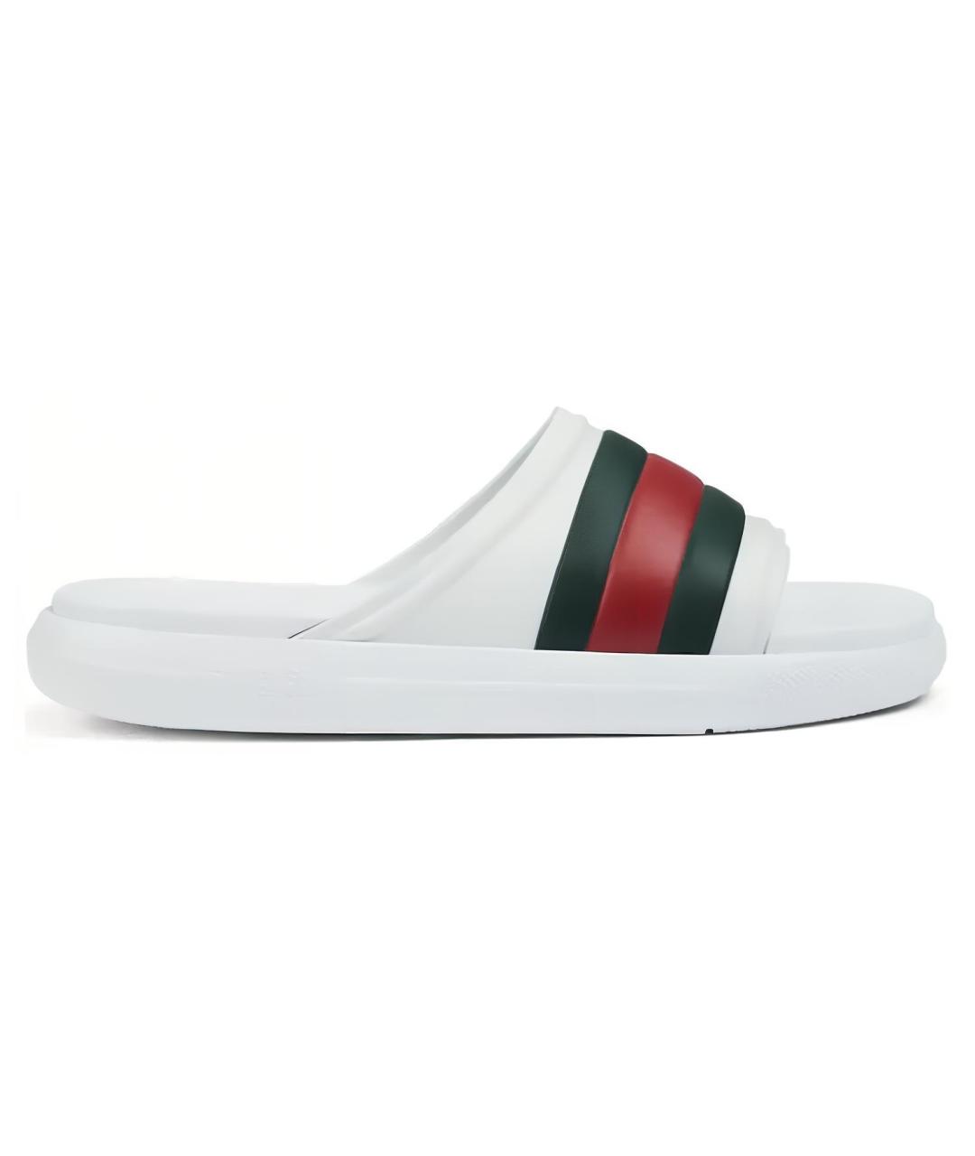 GUCCI Белые сандалии, фото 1