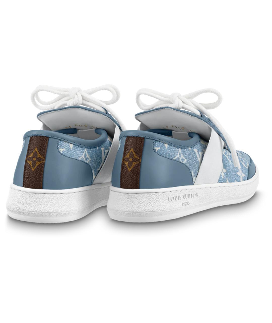 LOUIS VUITTON Синие кроссовки, фото 5