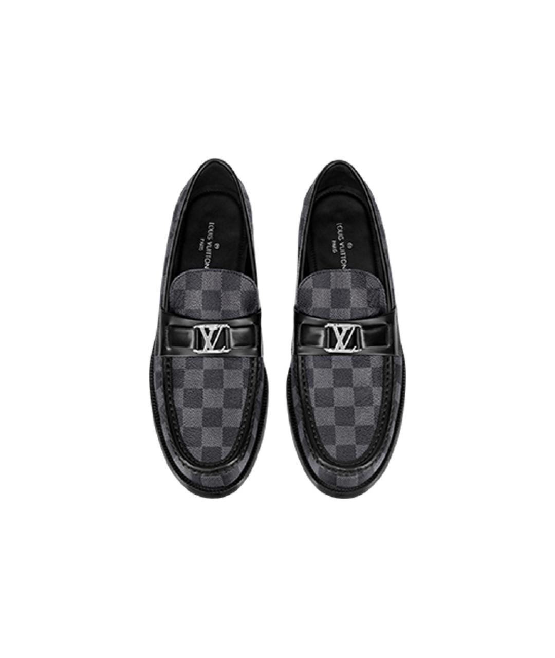 LOUIS VUITTON Мульти кожаные мокасины, фото 3