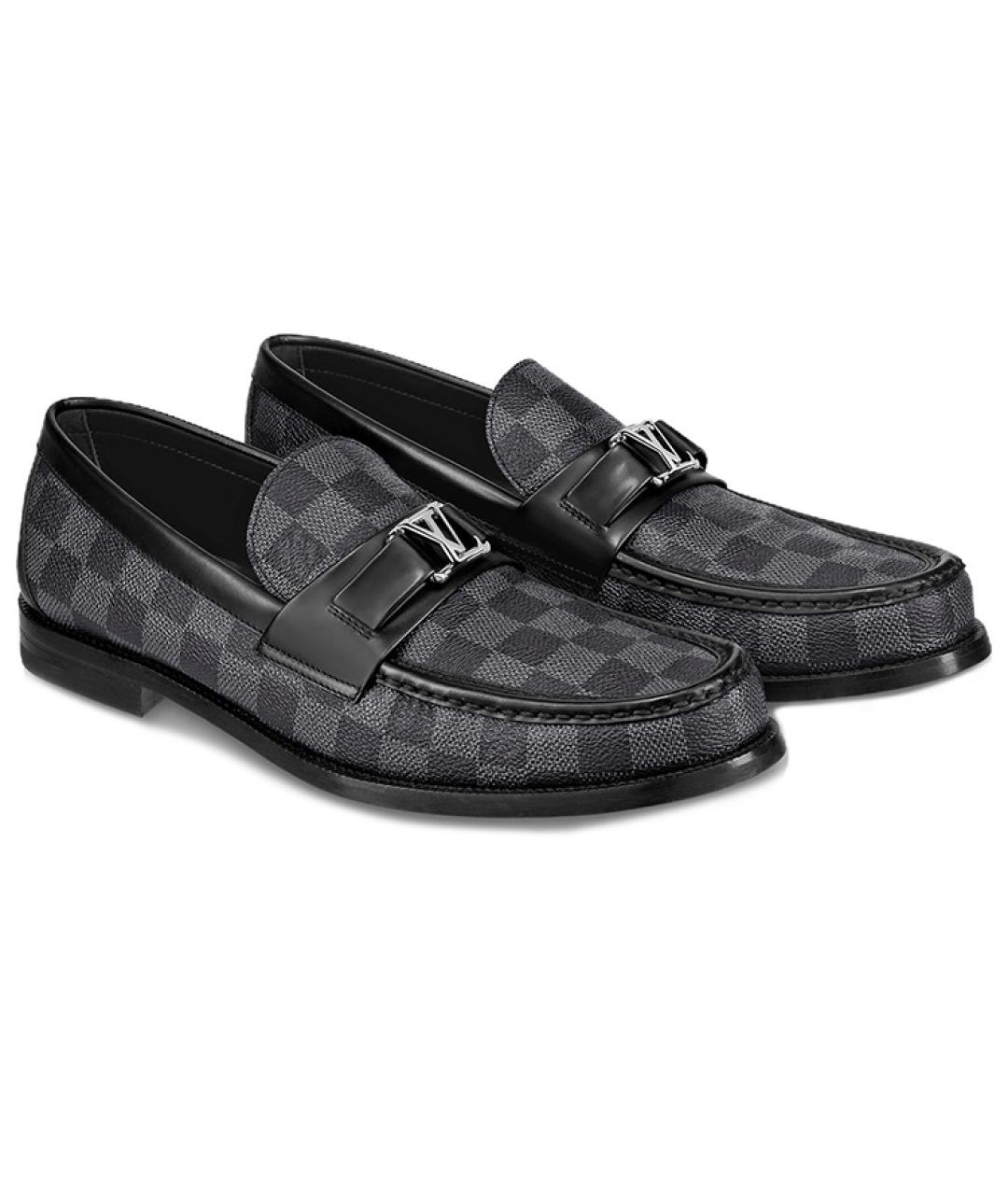 LOUIS VUITTON Мульти кожаные мокасины, фото 2