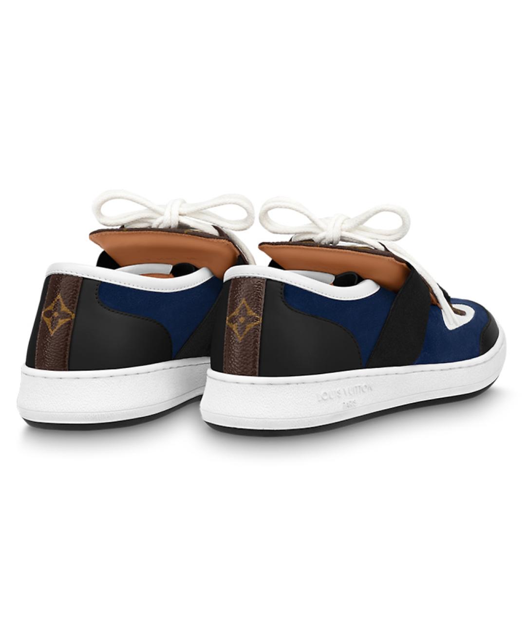 LOUIS VUITTON Черные кроссовки, фото 3