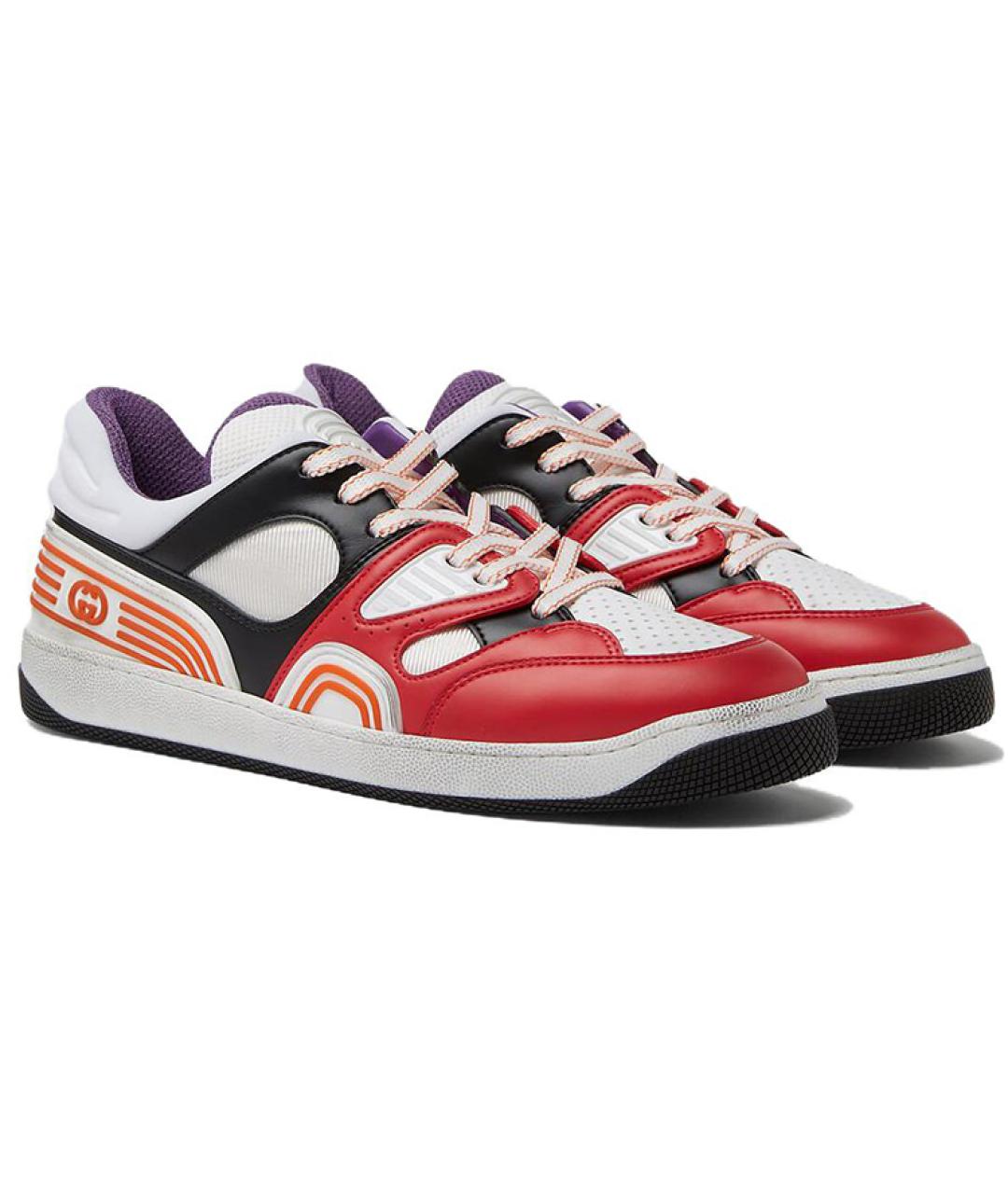 GUCCI Красные кроссовки, фото 3