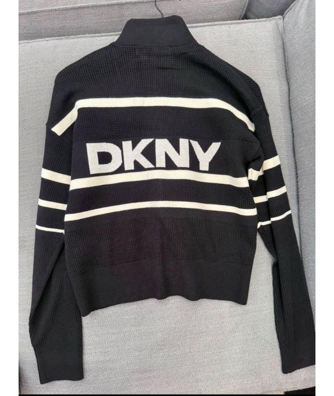 DKNY Черный кардиган, фото 3