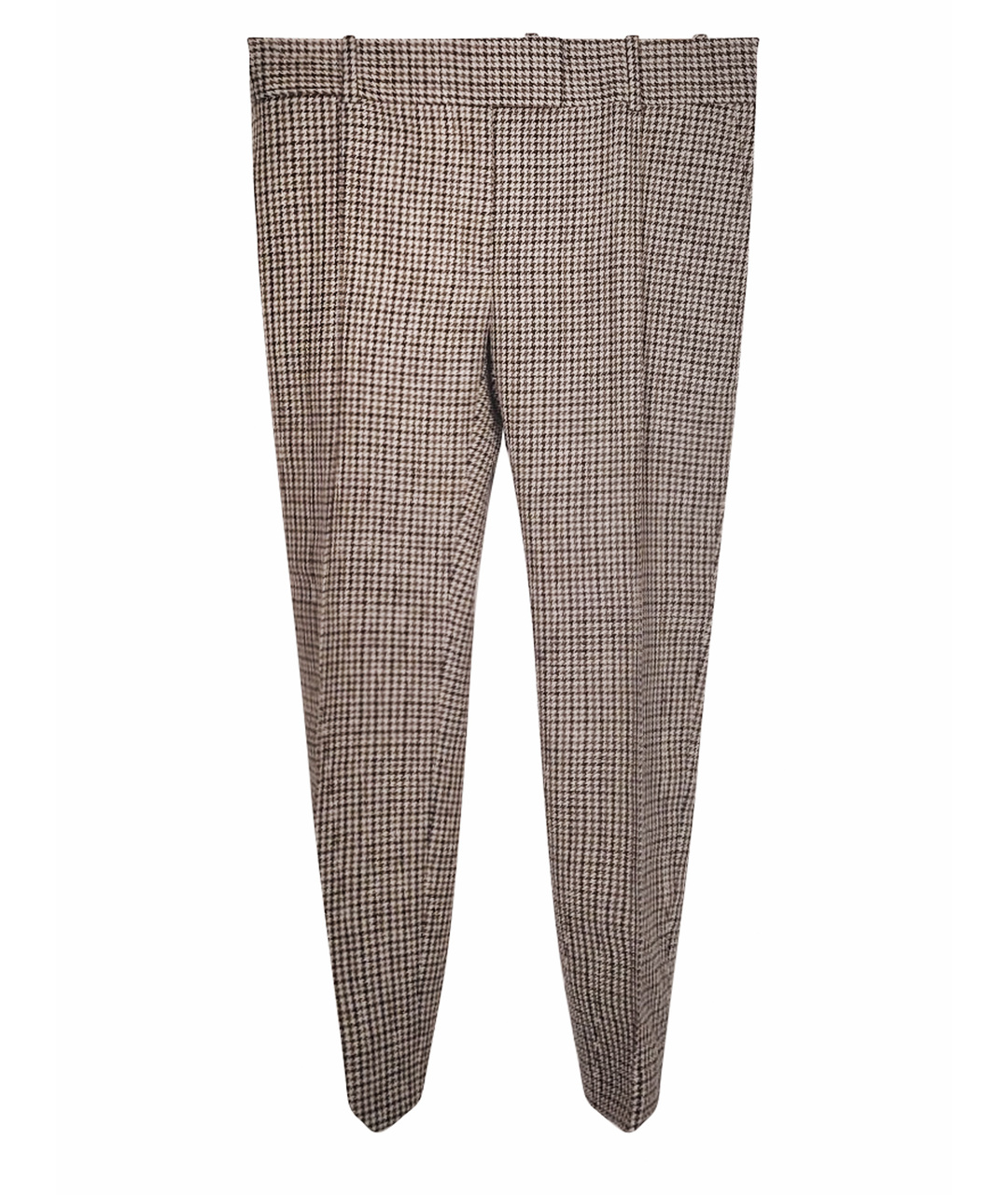 CELINE PRE-OWNED Бежевые шерстяные прямые брюки, фото 1