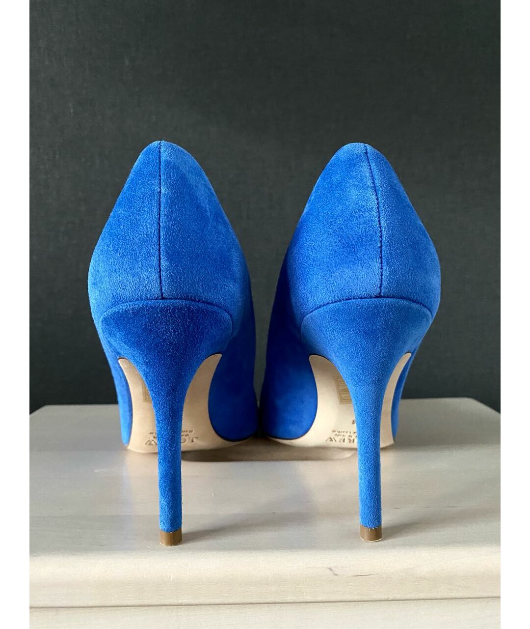 J.CREW Голубые замшевые туфли, фото 3